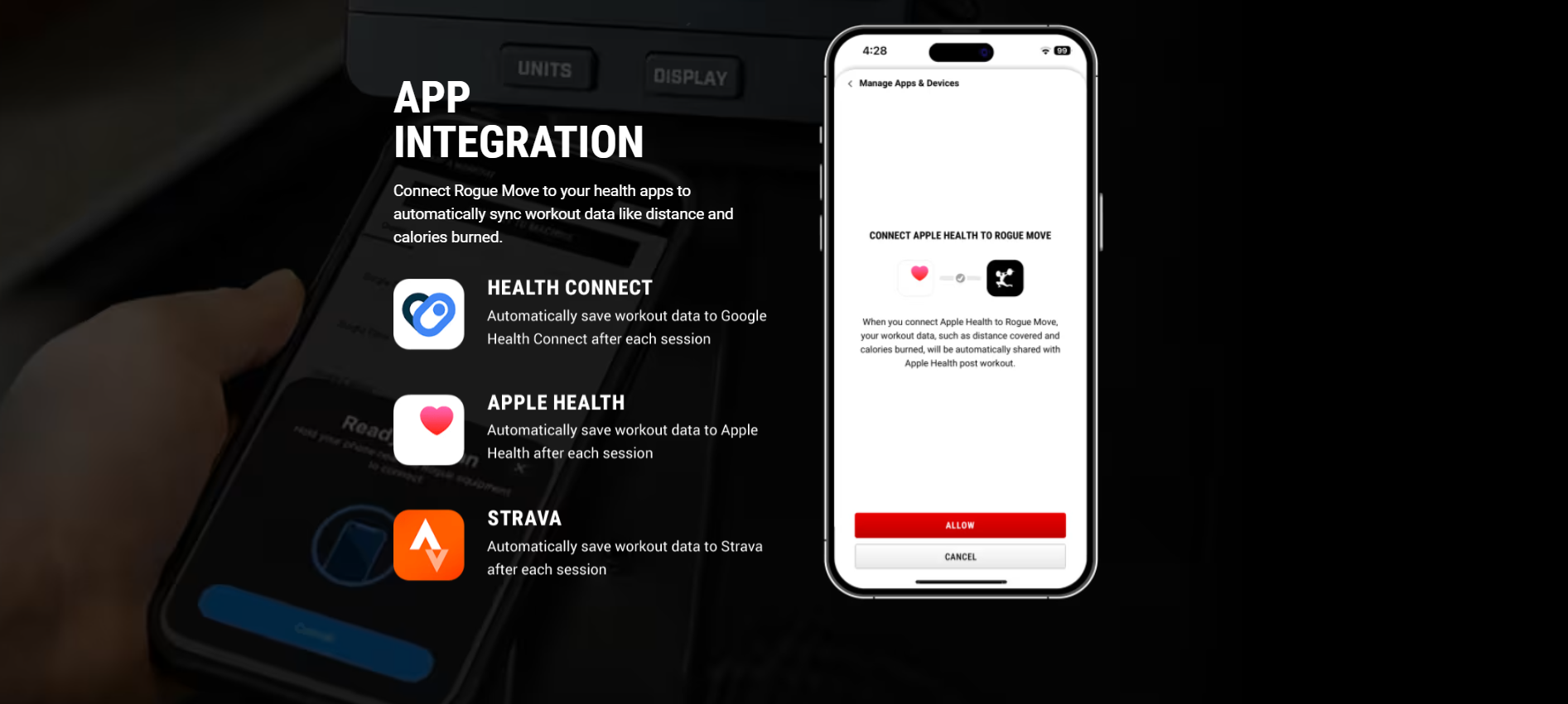 App Integration and Health Sync