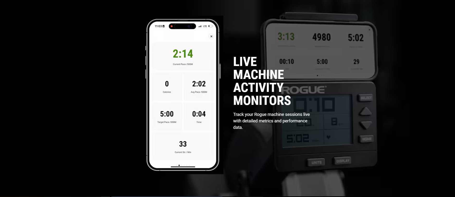 Live Machine Activity Monitors