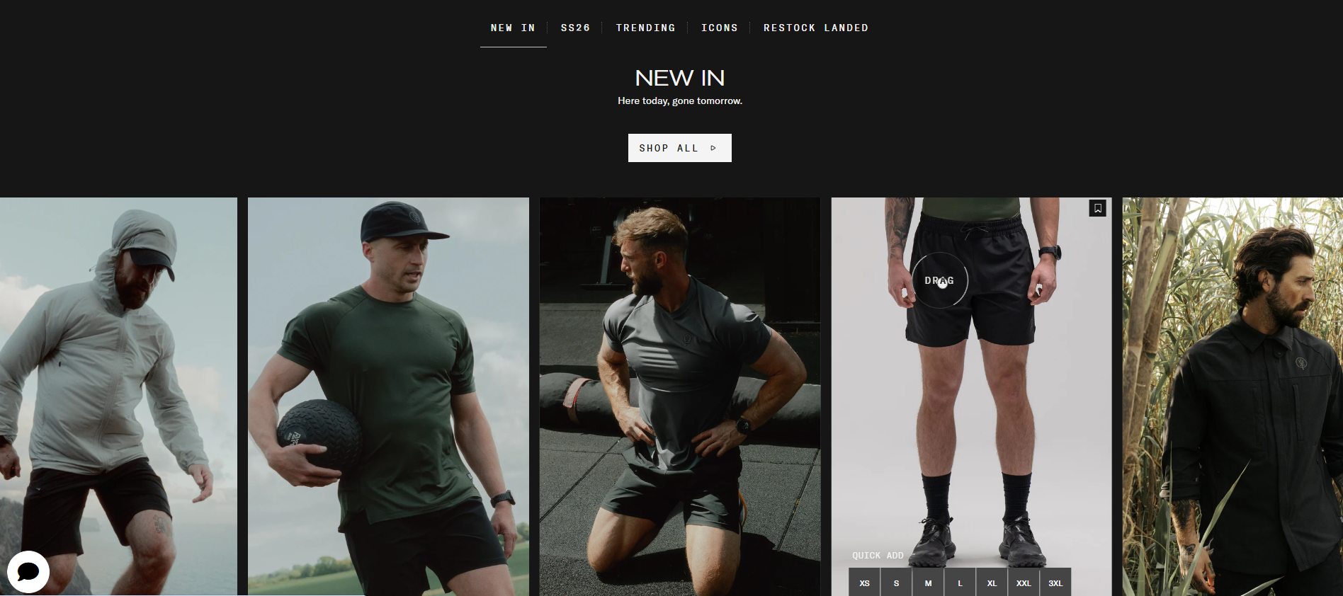 ThruDark shop collection page
